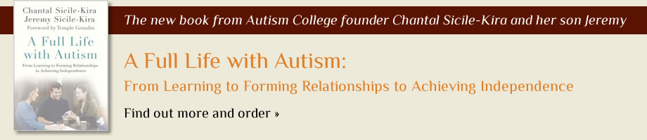Pre-order Chantal Sicile-Kira's new book, A Full Life with Autism